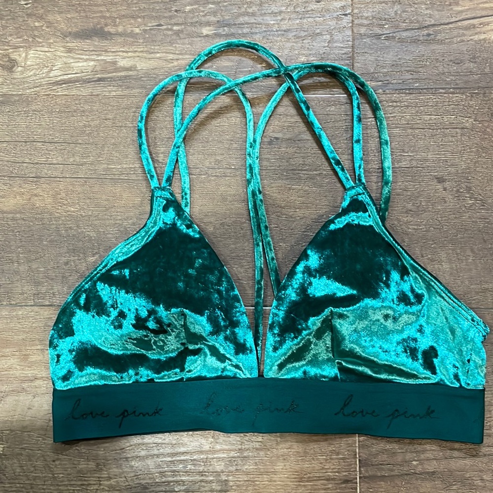 Victoria Secret Velvet Bralette